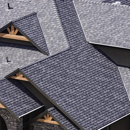synthetic slate roof